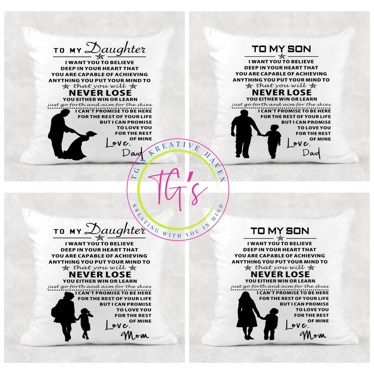 Pre-Sale To My Son/Daughter Love Mom/Dad Gift Set